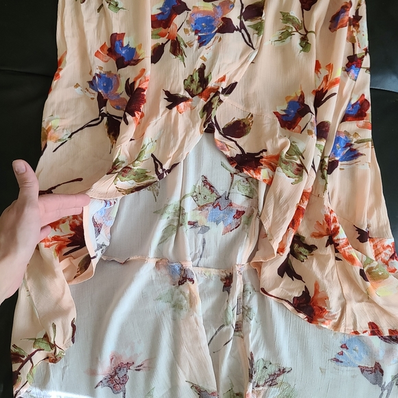 NWT Red Dress Boutique Lunik high low wrap maxi - Picture 3 of 3